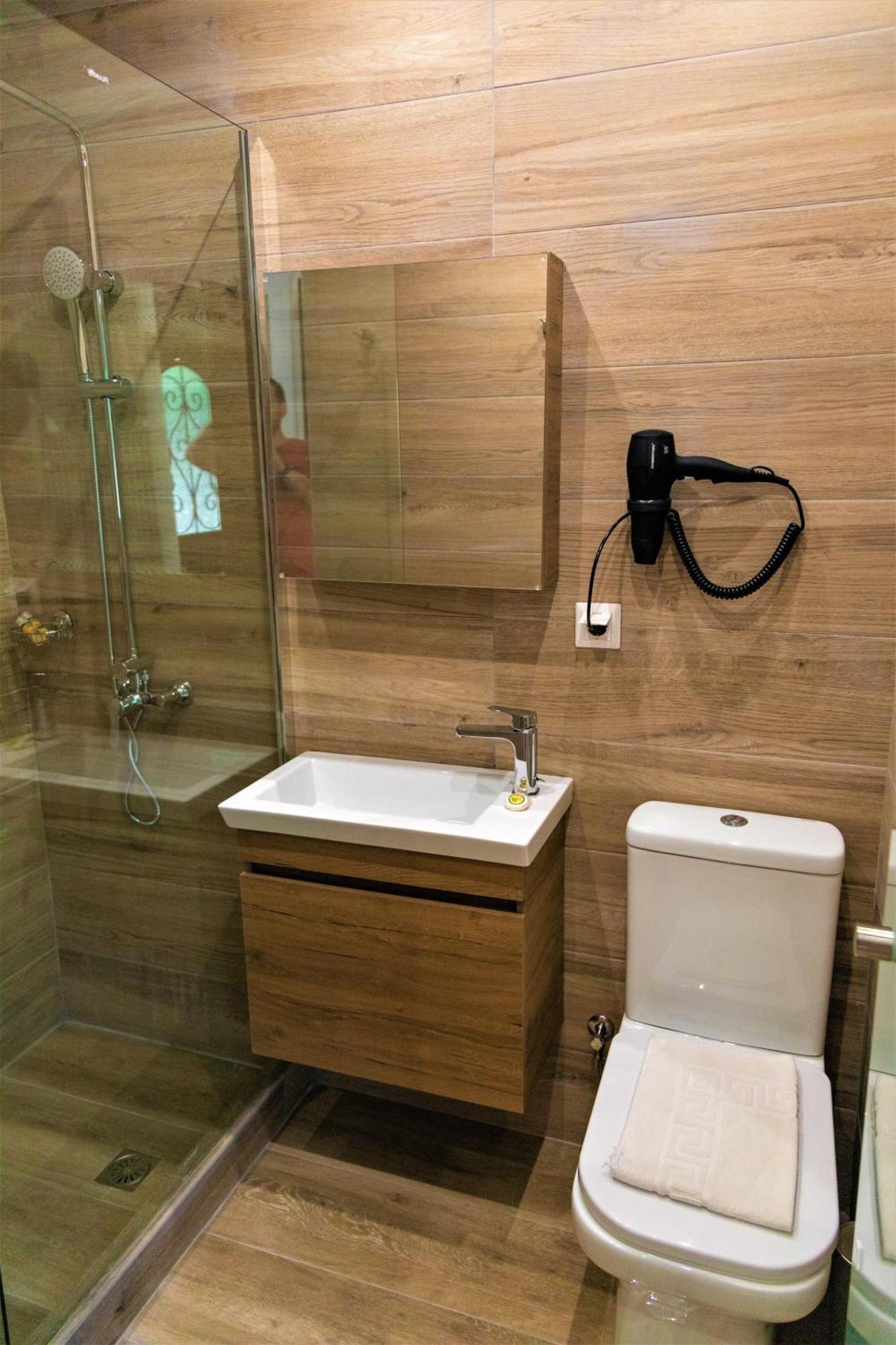 Ampoulos Rooms & Apartments Kedro エクステリア 写真