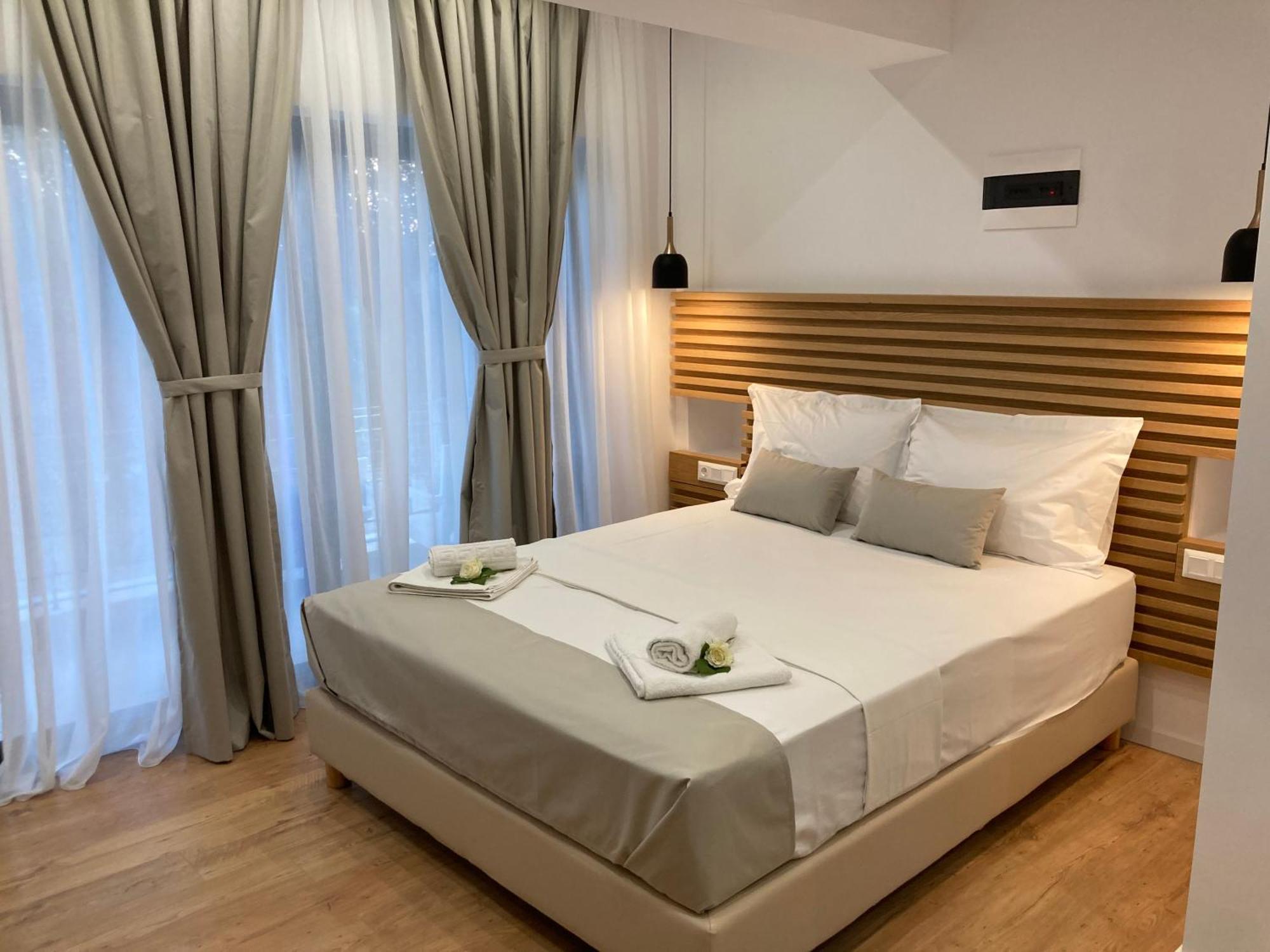 Ampoulos Rooms & Apartments Kedro エクステリア 写真